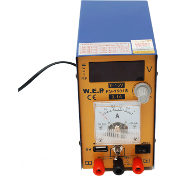 Лабораторный источник питания W.E.P 1501S USBVA 1501S-USB