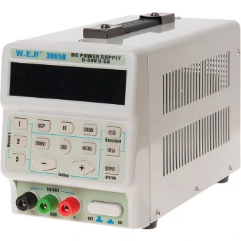Лабораторный источник питания W.E.P 3005D цифровойVА